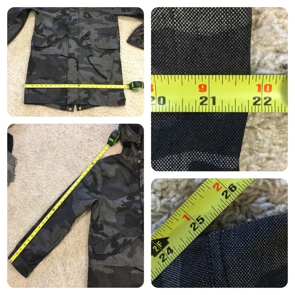 NWT! U Bloomingdales Camouflage Parka